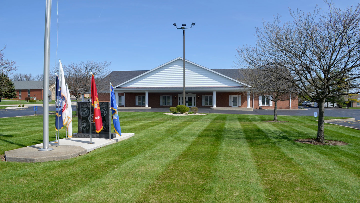Front exterior at Zechar Bailey Funeral Home